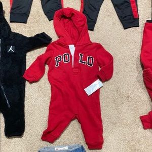 Ralph Lauren polo sweatpants onesie